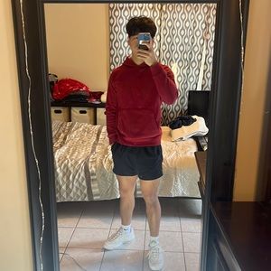 Calvin Klein kids/ red hoodie/ large (14-16)